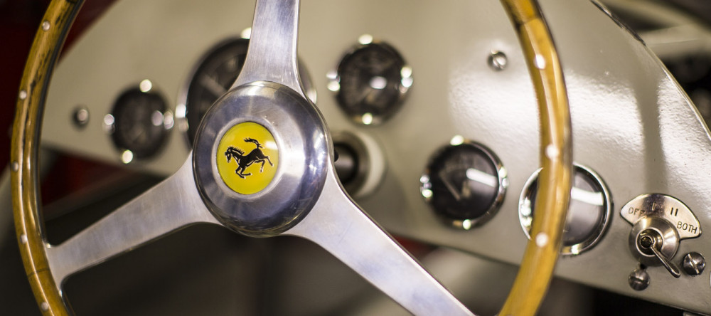 ferrari cockpit
